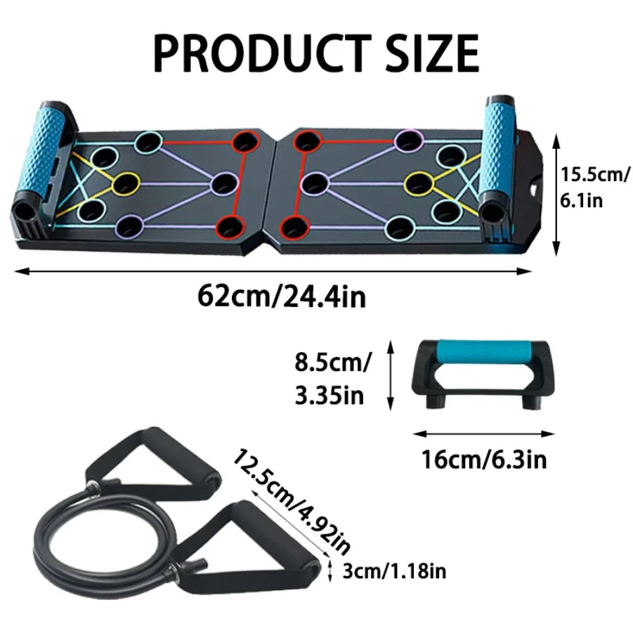 Transform Your Workout with the Multi-Function Push Up Board – Professional Home Gym Equipment for Strength Training