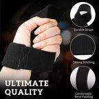 Weightlifting Wrist Straps Adjustable Non-Slip Gym Fitness Wrist Support Sports Grip Band