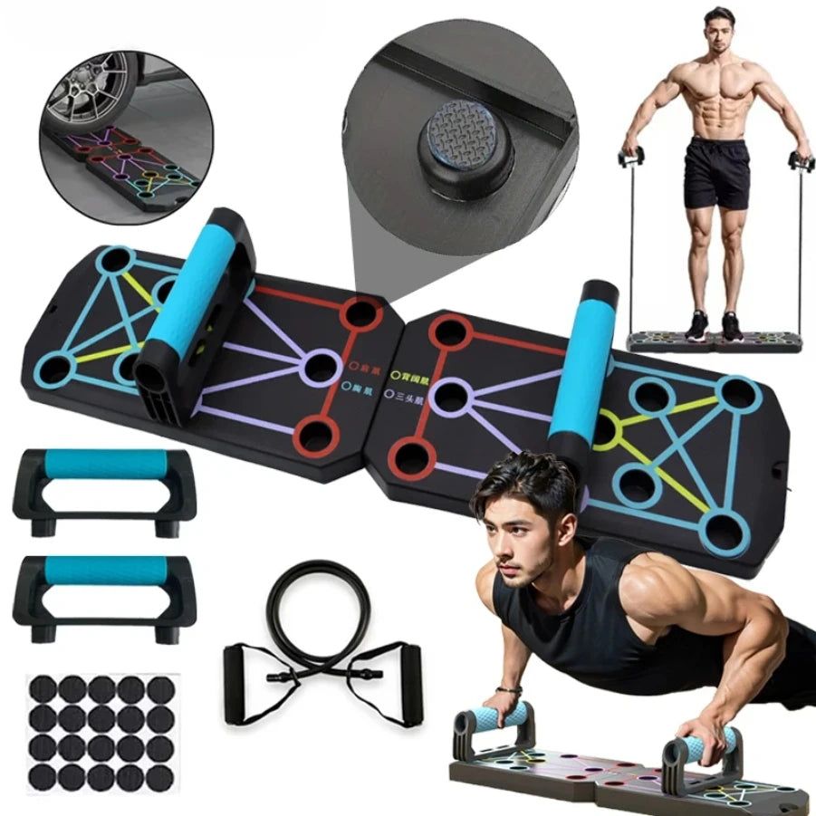 Transform Your Workout with the Multi-Function Push Up Board – Professional Home Gym Equipment for Strength Training