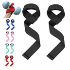 Weightlifting Wrist Straps Adjustable Non-Slip Gym Fitness Wrist Support Sports Grip Band