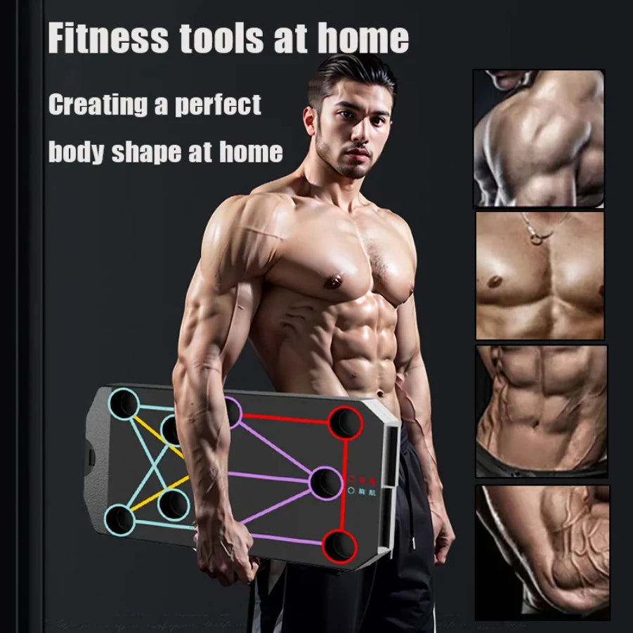 Transform Your Workout with the Multi-Function Push Up Board – Professional Home Gym Equipment for Strength Training